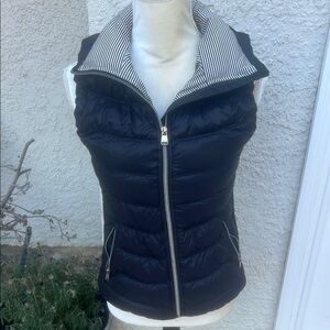 Calvin Klein Performance Premium Down Black Puffer Vest Women's Size S